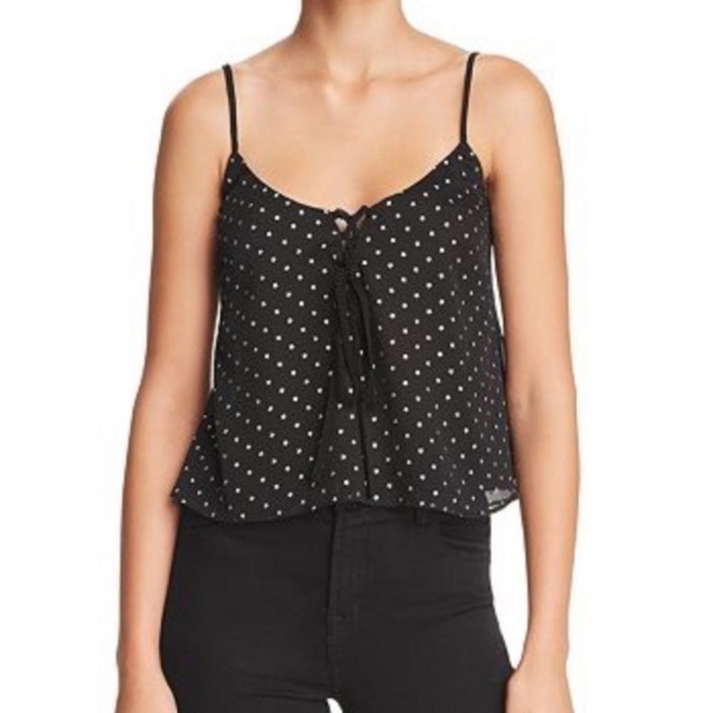 Revolve Paigey Black Silver Star Print Cami – Glam & Chic (NWT)